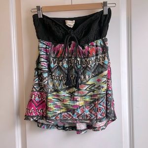 Billabong strapless top